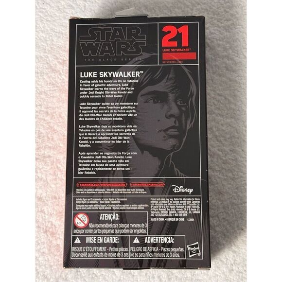 Star Wars Black Series Luke Skywalker 6" inch Action Figure #21 - Picture 6 of 6